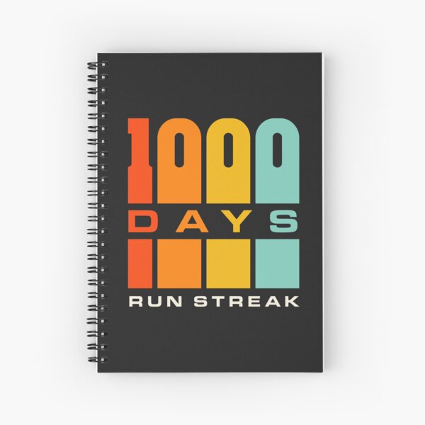 Item preview, Run Streak Run Streaker 1,000 Days of Running Comma Day designed and sold by yelly123.