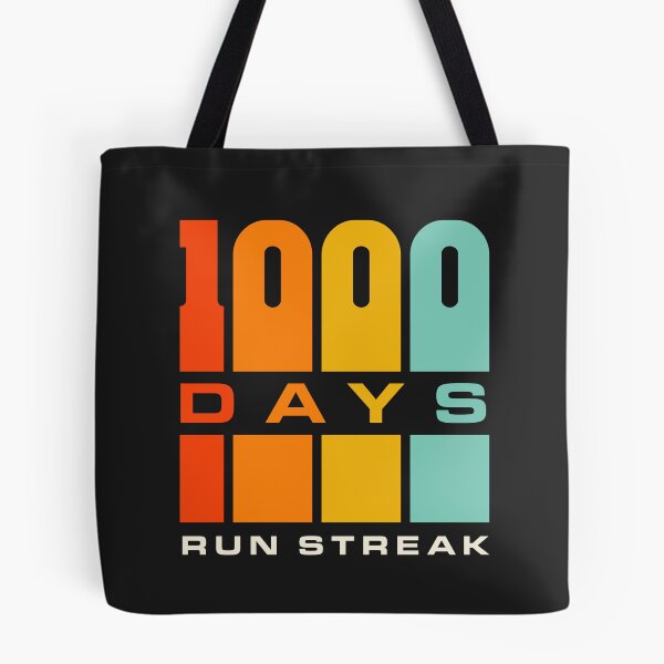 Item preview, Run Streak Run Streaker 1,000 Days of Running Comma Day designed and sold by yelly123.