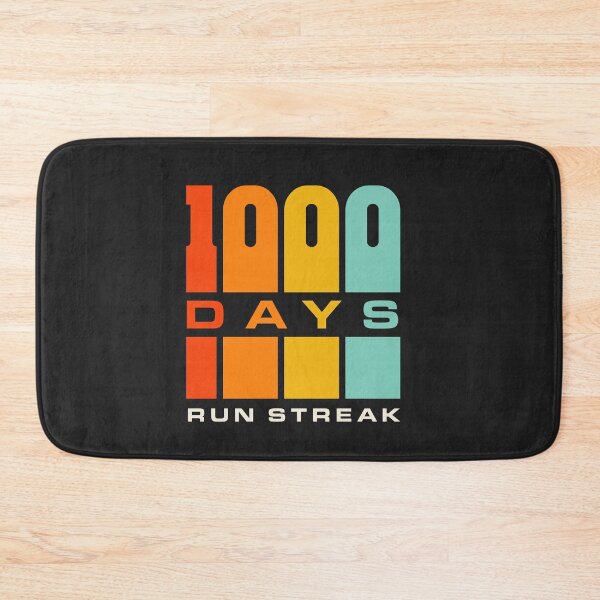 Item preview, Run Streak Run Streaker 1,000 Days of Running Comma Day designed and sold by yelly123.