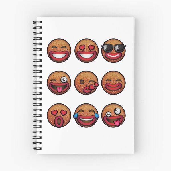 Item preview, Gingerbread Man Assorted Emoji Faces  designed and sold by PrintPress.
