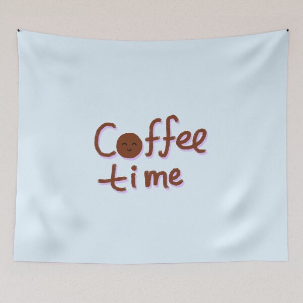 Item preview, It is coffee time designed and sold by pinkyfish1010.