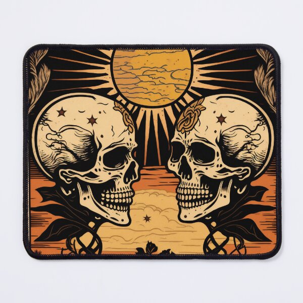 Item preview, Psychedelic Style Lovers Tarot Card designed and sold by mind-melt-er.