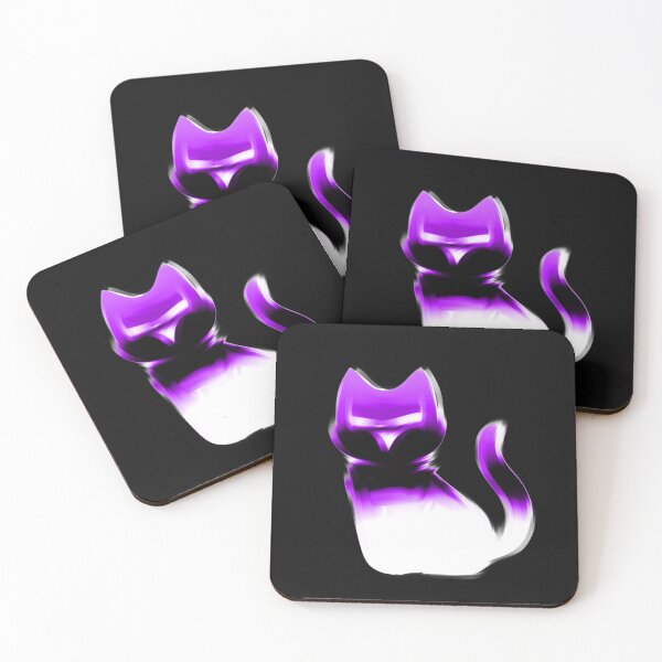 Item preview, purple shadow cat designed and sold by winer108.