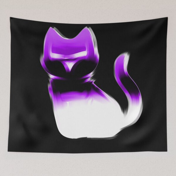 Item preview, purple shadow cat designed and sold by winer108.