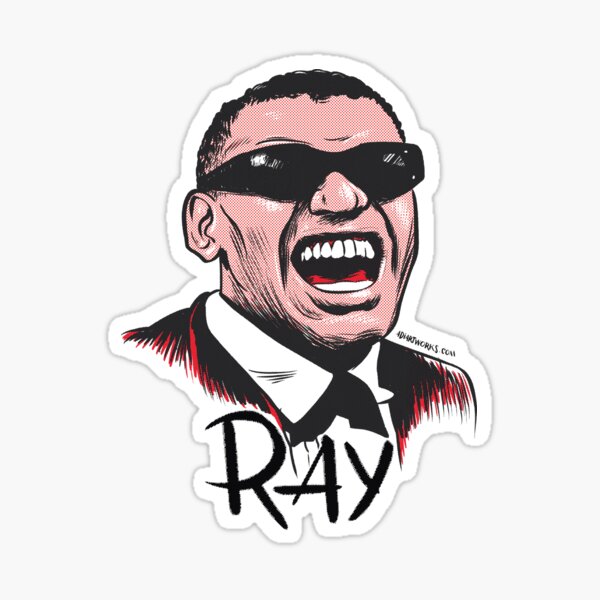 hit the road Ray! Pegatina