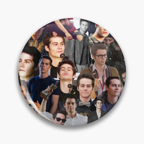 Item preview, Dylan O'Brien Abstract Seamless Collage Pattern designed and sold by CollageHeaven.