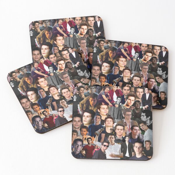 Item preview, Dylan O'Brien Abstract Seamless Collage Pattern designed and sold by CollageHeaven.