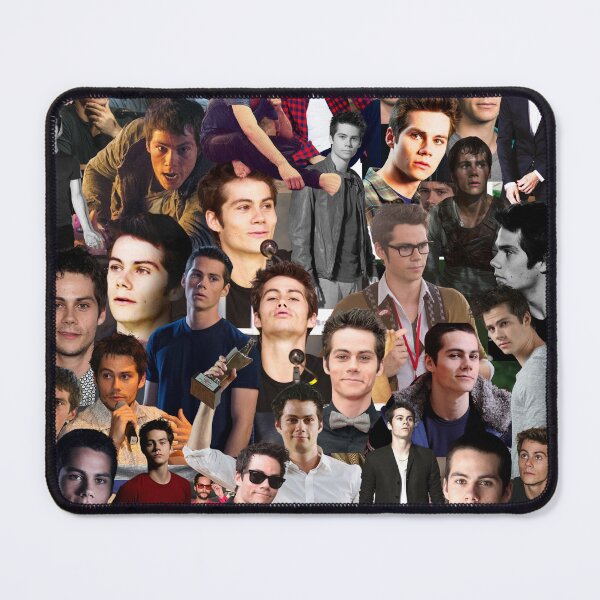 Item preview, Dylan O'Brien Abstract Seamless Collage Pattern designed and sold by CollageHeaven.