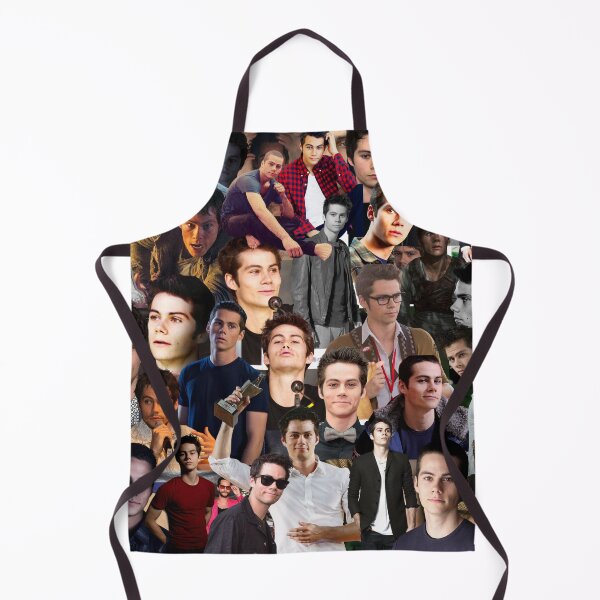 Item preview, Dylan O'Brien Abstract Seamless Collage Pattern designed and sold by CollageHeaven.