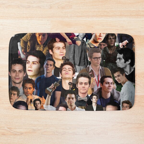 Item preview, Dylan O'Brien Abstract Seamless Collage Pattern designed and sold by CollageHeaven.