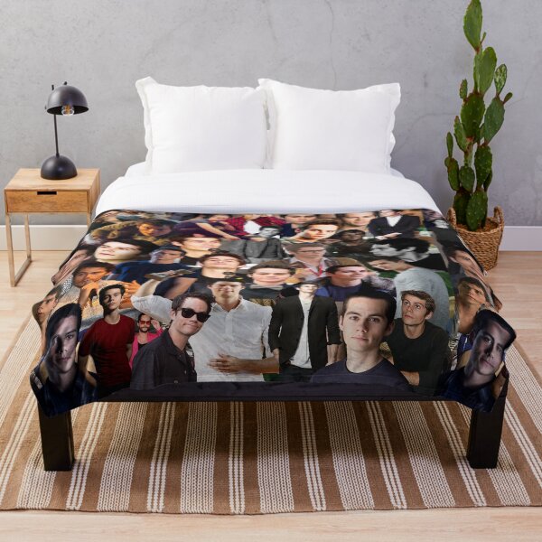Item preview, Dylan O'Brien Abstract Seamless Collage Pattern designed and sold by CollageHeaven.