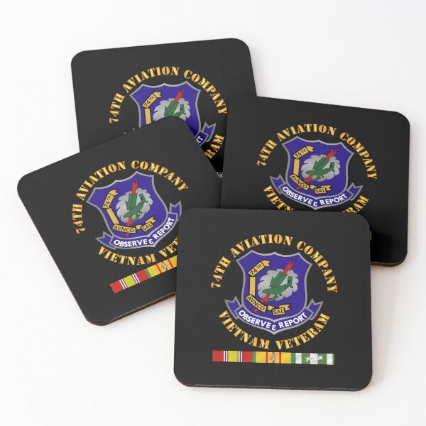 Item preview, Army - 74th Aviation Company - Vietnam Veteran designed and sold by Military Insignia Products.