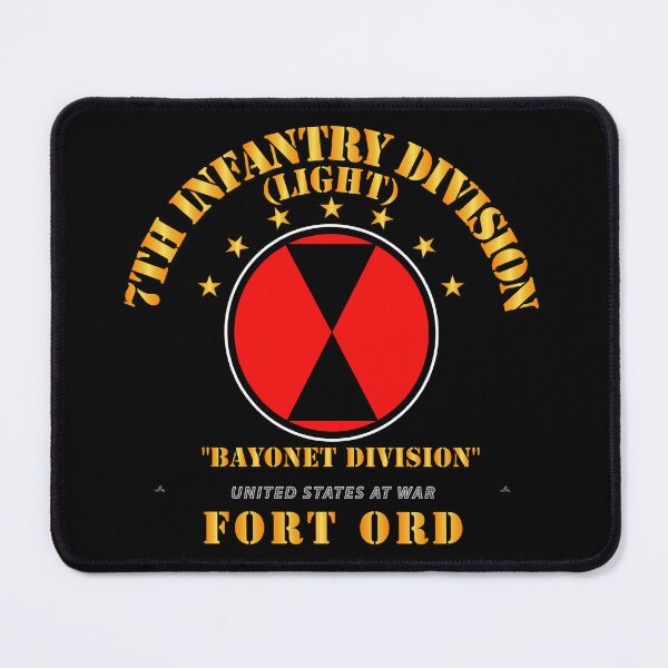 Item preview, Army - 7th Infantry Division - Ft Ord designed and sold by Military Insignia Products.