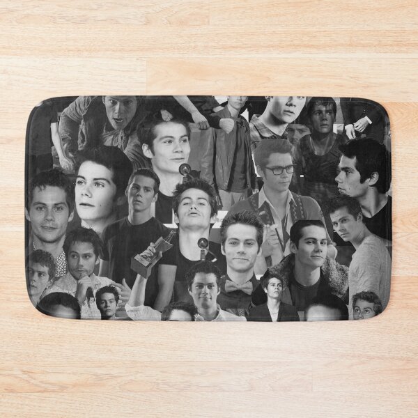 Item preview, Dylan O'Brien Abstract Seamless Collage Pattern - Black and White Aesthetics designed and sold by CollageHeaven.
