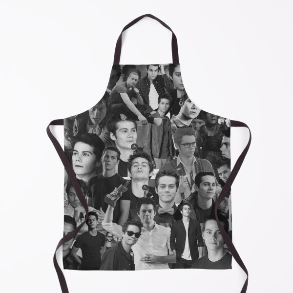 Item preview, Dylan O'Brien Abstract Seamless Collage Pattern - Black and White Aesthetics designed and sold by CollageHeaven.