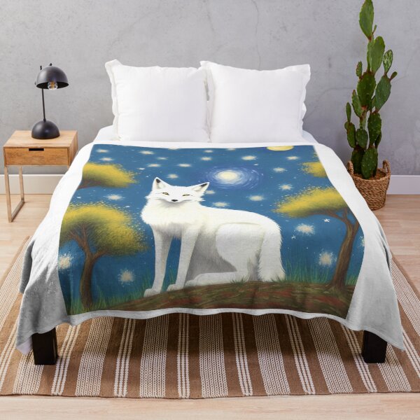Item preview, White Fox Under The Tree designed and sold by Aryabek.