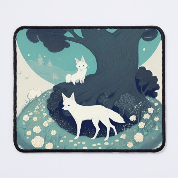 Item preview, White Fox Under The Tree designed and sold by Aryabek.