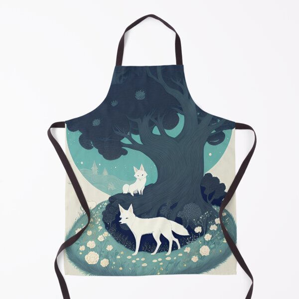 Item preview, White Fox Under The Tree designed and sold by Aryabek.