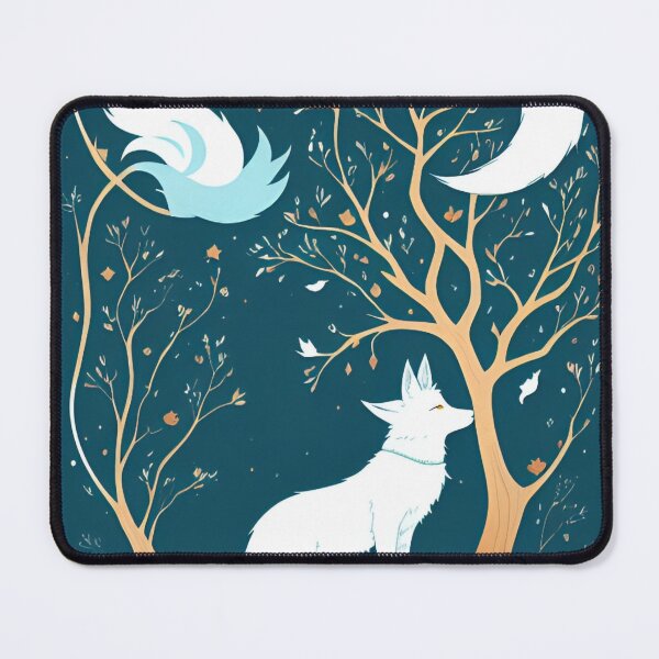 Item preview, White Fox Under The Tree designed and sold by Aryabek.