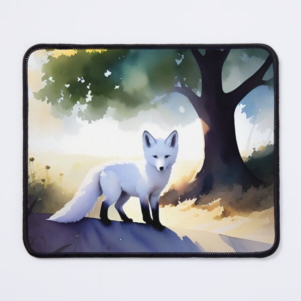 Item preview, White Fox Under The Tree designed and sold by Aryabek.