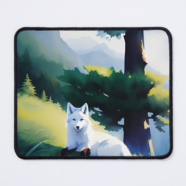 Item preview, White Fox Under The Tree designed and sold by Aryabek.