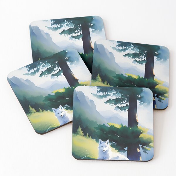 Item preview, White Fox Under The Tree designed and sold by Aryabek.