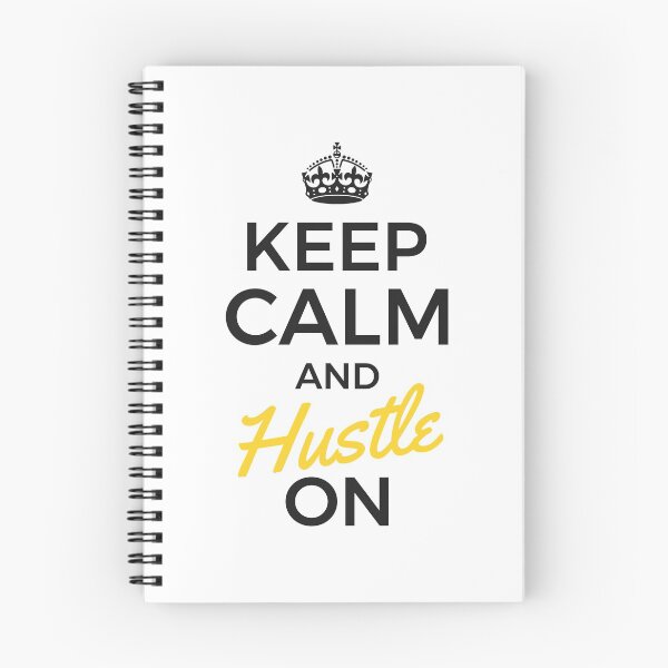 Item preview, Keep Calm and Hustle On designed and sold by Essenti4lgoods.