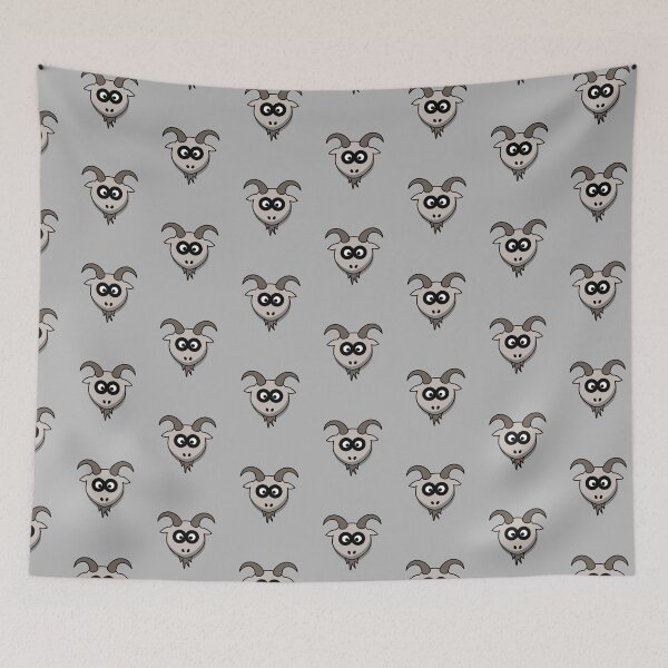 Item preview, Surprised Goat Emoji designed and sold by PrintPress.