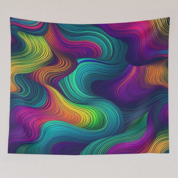 Item preview, Rainbow Crest designed and sold by CustomHDPrints.