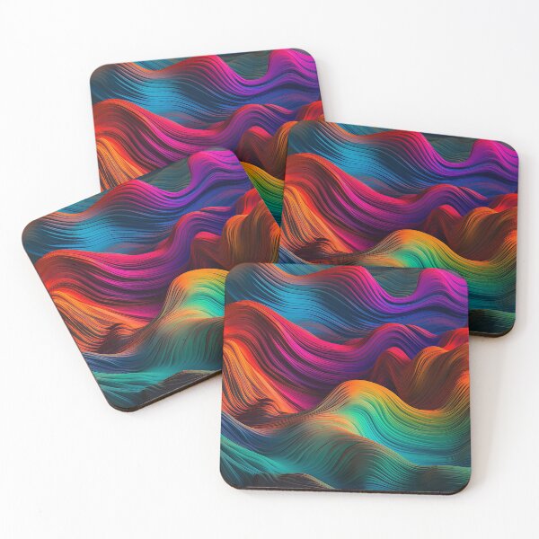 Item preview, Chromatic Cliffs designed and sold by CustomHDPrints.