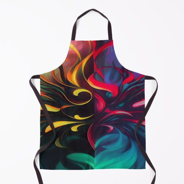 Item preview, Warm and Cold Swirls and Twirls of Wild Florets Blowing in the Wind designed and sold by deniselynnimage.