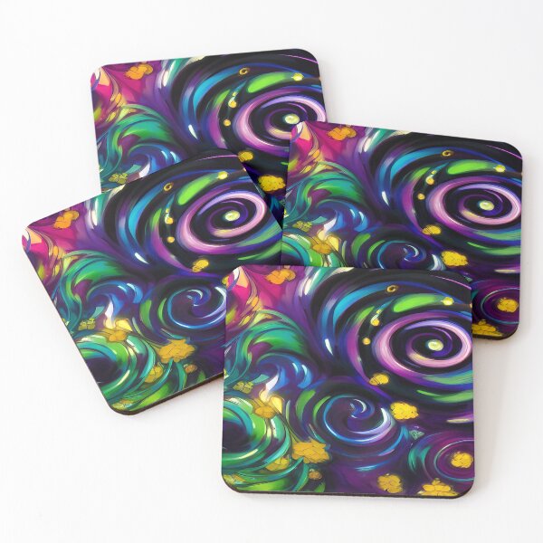 Item preview, Swirls Twirling Whisps of Multiple Colors in Random Patterns designed and sold by deniselynnimage.