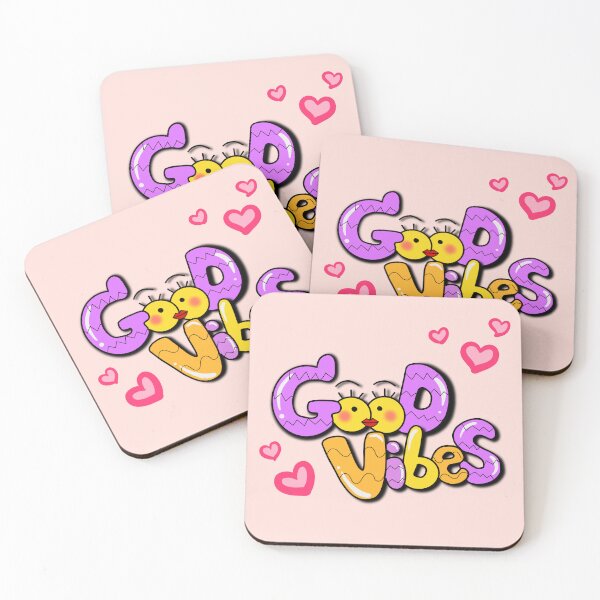 Item preview, Good vibes cute text designed and sold by Hwangmine.