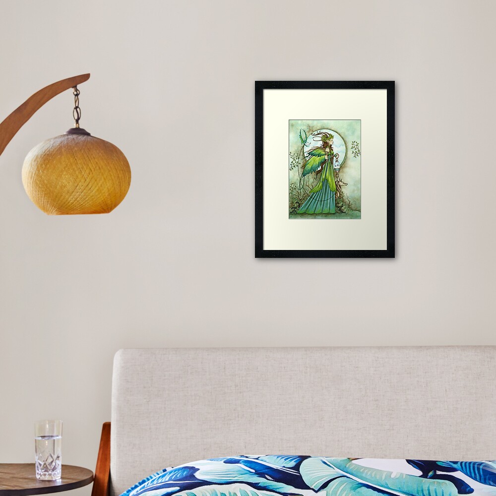 Item preview, Framed Art Print designed and sold by AmyBrownArt.