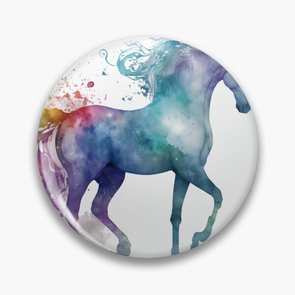 Item preview, Cosmic watercolor unicorn designed and sold by mtamri.