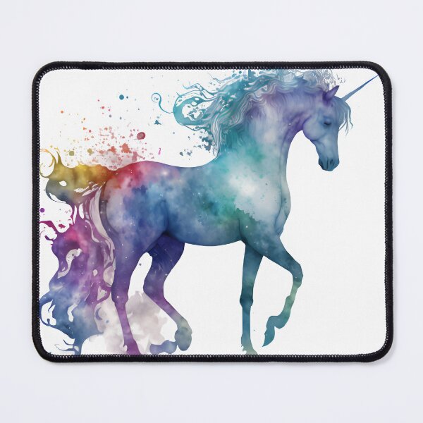 Item preview, Cosmic watercolor unicorn designed and sold by mtamri.