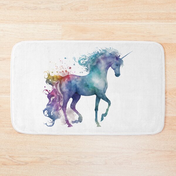 Item preview, Cosmic watercolor unicorn designed and sold by mtamri.