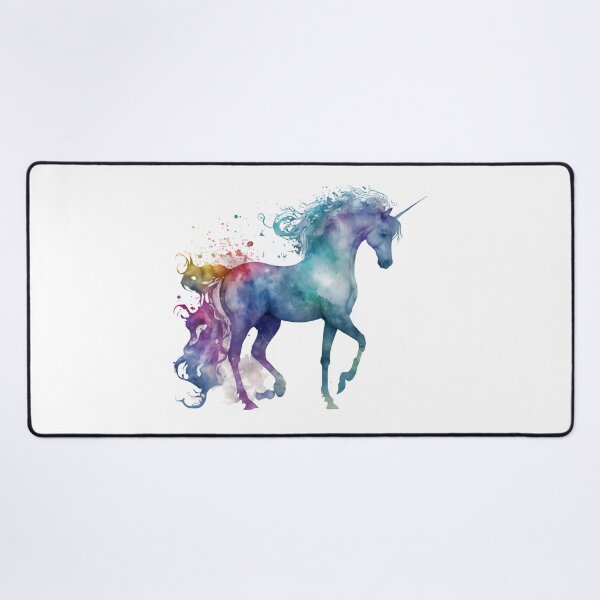 Artikelvorschau, Cosmic watercolor unicorn entworfen und verkauft von mtamri.