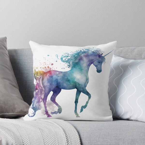 Item preview, Cosmic watercolor unicorn designed and sold by mtamri.