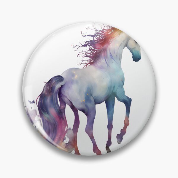 Item preview, Cosmic watercolor unicorn designed and sold by mtamri.