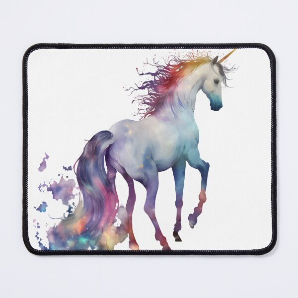 Item preview, Cosmic watercolor unicorn designed and sold by mtamri.
