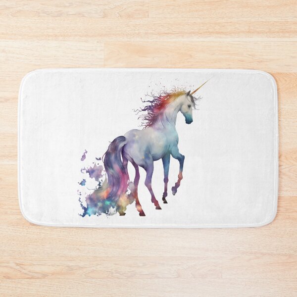 Item preview, Cosmic watercolor unicorn designed and sold by mtamri.