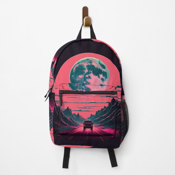 Item preview, 80s Retrowave Moon designed and sold by RESToRAPTOR.