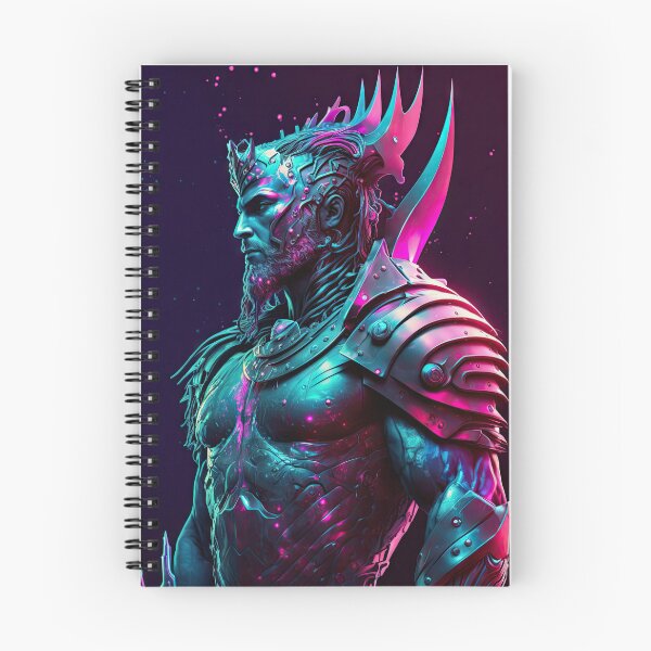 Item preview, Synthwave Poseidon: Retro-Futuristic God of the Sea Artwork designed and sold by Gabriel Melo.