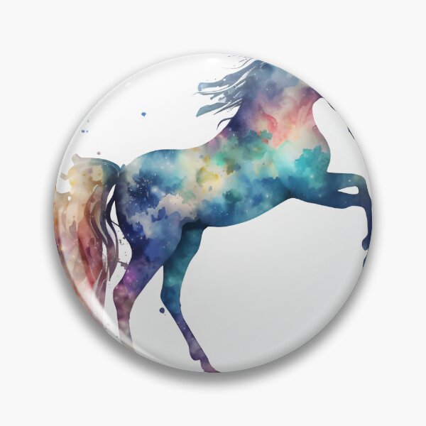 Item preview, Cosmic watercolor unicorn designed and sold by mtamri.