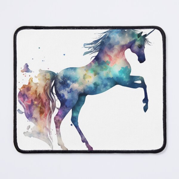 Artikelvorschau, Cosmic watercolor unicorn entworfen und verkauft von mtamri.