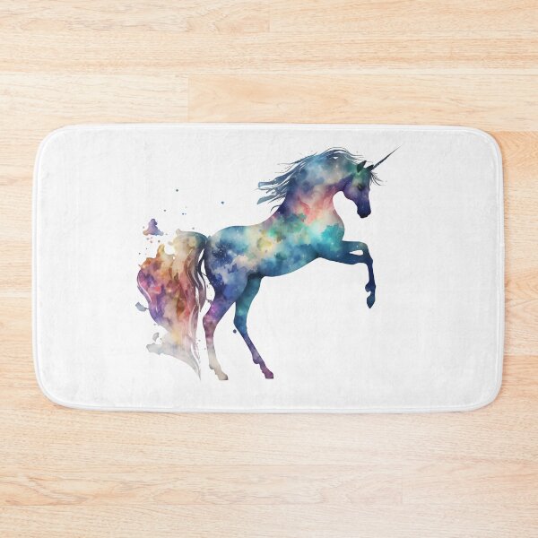Item preview, Cosmic watercolor unicorn designed and sold by mtamri.