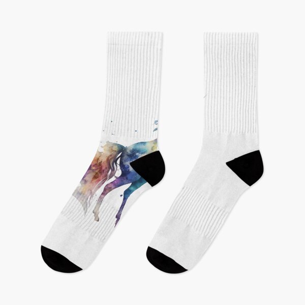 Item preview, Cosmic watercolor unicorn designed and sold by mtamri.