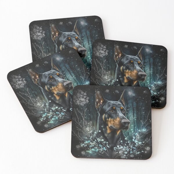 Aperçu de l'œuvre Enchanted Doberman créée et vendue par Nocturne Paws.