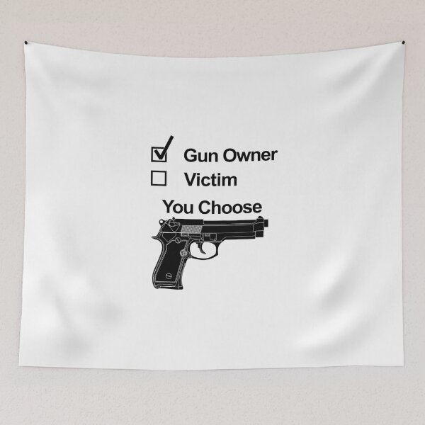 Item preview, Gun Owner, Victim - You Choose. designed and sold by flipper42.